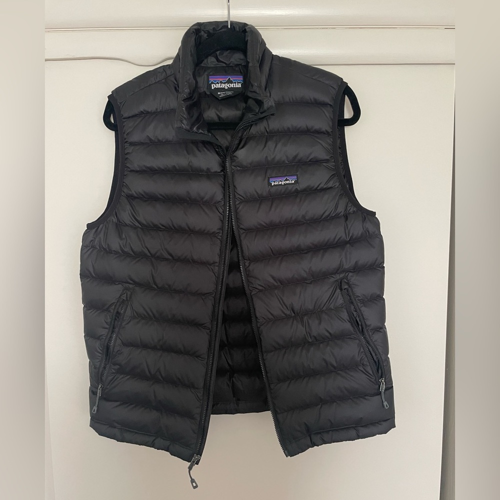 Men’s Patagonia Black Puffer Vest Size M